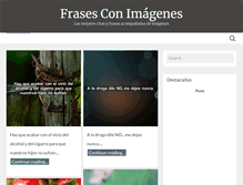 Tablet Screenshot of misfrasesconimagenes.com